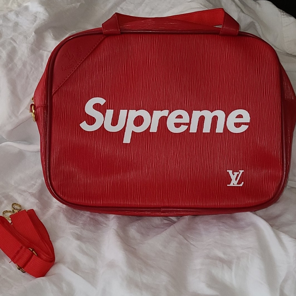 Pleather Laptop Bag with detachable Body Strap